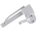 Tablecraft 174 Cheese Grater - Stainless Steel Drum, Plastic, White thumbnail 3