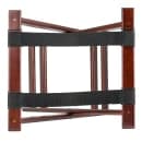 Tablecraft 21 Tray Stand, Teakwood, 2 Bottom Crossbars, Washable, Replaceable Webbing thumbnail 5