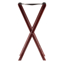 Tablecraft 22 Tray Strand, 18 x 17", Mahogany Finish , Washable thumbnail 2