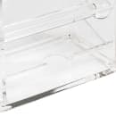Tablecraft 226 Single Sided Stir Stick Dispenser - Clear thumbnail 7