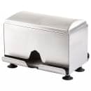 Tablecraft 237 Double Sided Straw Dispenser - 500 Capacity, Silver thumbnail 4