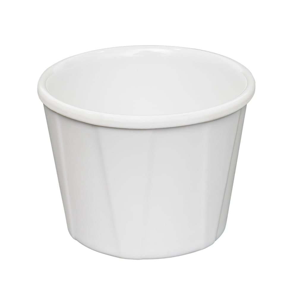 Tablecraft 240003 2 oz Round Souffle Cup, Melamine