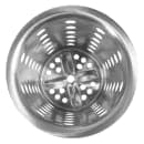 Tablecraft 34 Stainless Steel Flatware Cylinder, 4 1/2 x 4 1/2 x 5 1/2" thumbnail 4