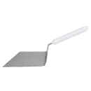 Tablecraft 461W 11" Turner w/ Squared Stainless Steel Blade, White ABS Handle thumbnail 3