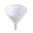 Tablecraft 5 2" to 6" Funnel Set - Plastic, White thumbnail 7