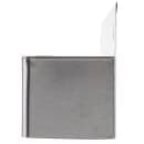 Tablecraft 5122 22" Single Stainless Speed Rail, Holds 5 Quart/Liter Bottles thumbnail 3