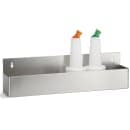 Tablecraft 5122 22" Single Stainless Speed Rail, Holds 5 Quart/Liter Bottles thumbnail 5