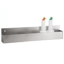 Tablecraft 5132 32" Single Stainless Speed Rail, Holds 8 Quart/Liter Bottles thumbnail 5