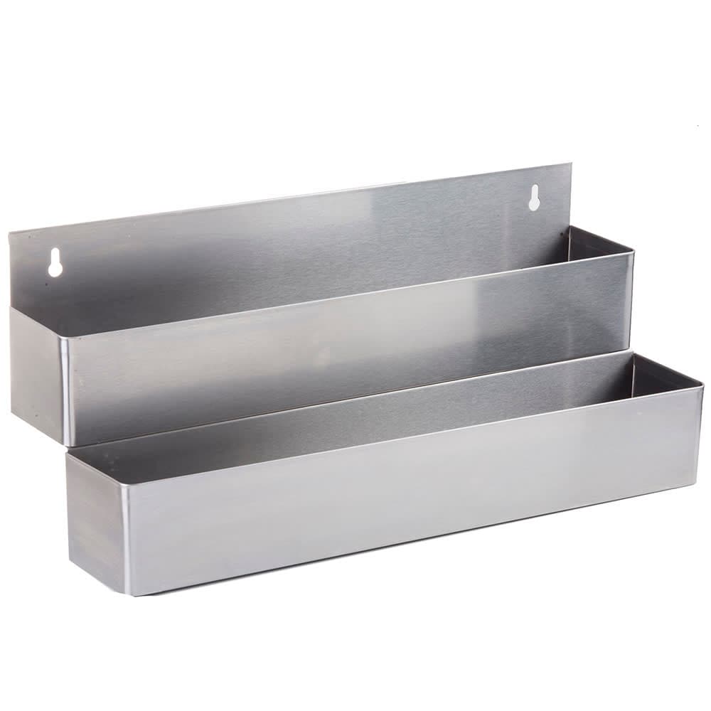 Tablecraft 5222 22" Stainless Steel Double Speed Rail