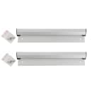 Tablecraft 5512 12 1/4" Order Rack - Aluminum, Silver thumbnail 6