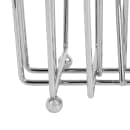Tablecraft 597C 4 Compartment Rectangular Condiment Caddy - Chrome Plated Wire thumbnail 6