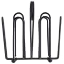 Tablecraft 597CBK 4 Compartment Rectangular Condiment Caddy - Wire, Black thumbnail 2