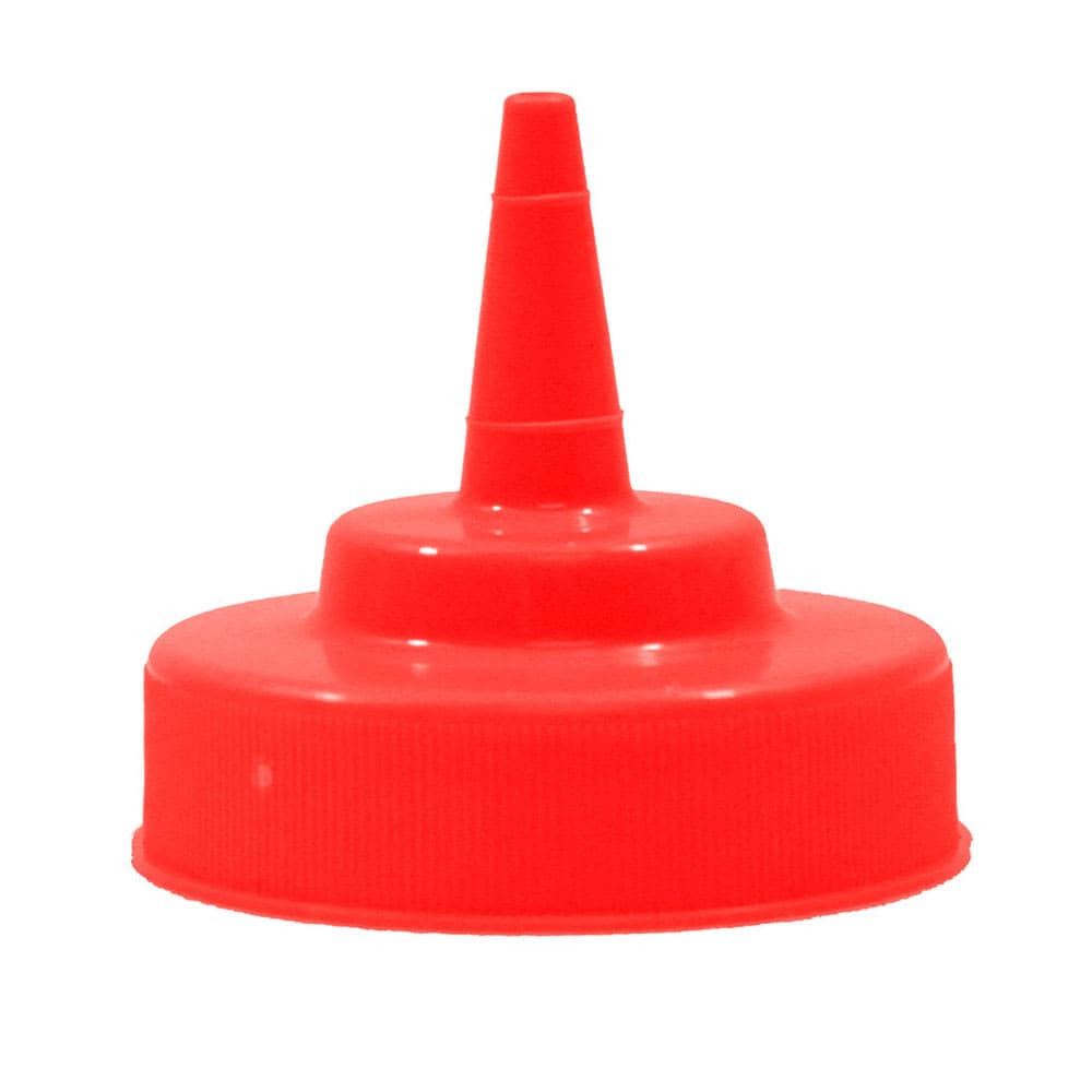 Tablecraft 63TK Red Cone Tip Top, Fits All 63 mm Wide Mouth Squeeze Dispensers
