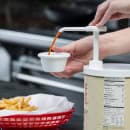 Tablecraft 662K Pump Style Condiment Dispenser w/ (1) 1 oz/Stroke, Plastic thumbnail 3