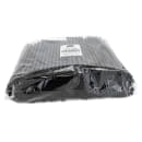 Tablecraft 700106 7 3/4" Unwrapped Straws - PLA, Black thumbnail 4