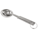 Tablecraft 722 4 Piece Stainless Steel Measuring Spoon Set, Heavyweight thumbnail 2