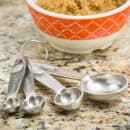 Tablecraft 722 4 Piece Stainless Steel Measuring Spoon Set, Heavyweight thumbnail 5