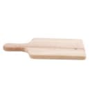 Tablecraft 79 Rectangular Bread Board w/ Handle - 13 1/2" x 7 1/2", Natural Finish Wood thumbnail 3