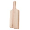 Tablecraft 79 Rectangular Bread Board w/ Handle - 13 1/2" x 7 1/2", Natural Finish Wood thumbnail 4