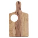 Tablecraft 79A Natural Finish Wood Bread Board, 13 1/2 x 7 1/2", 2 3/4" Insert thumbnail 2