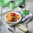 Tablecraft 80012 Rectangular Serving Tray - 16" x 11 1/2", Porcelain, Creamy White thumbnail 6