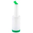 Tablecraft 8032GN Pour Master Complete Unit w/ Green Color Cap, Quart Complete thumbnail 3