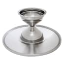 Tablecraft 821 6 3/4" Stainless Steel Cake Stand, Assembled thumbnail 2