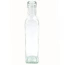 Tablecraft 9085 8 1/2 oz Cruet w/ Stainless Steel Pourer - Green, Green Tint thumbnail 3