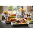 Tablecraft 913AS 1/4 Quarter Size Bun / Sheet Pan - 13" x 9.5", 23 Gauge Aluminized Steel thumbnail 2