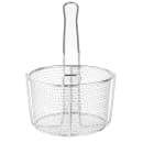 Tablecraft 987 Fryer Basket w/ Uncoated Handle & Front Hook, 8 1/4" x 8 1/4" x 5" thumbnail 3