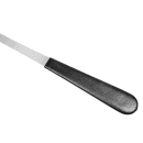 Tablecraft AM3314BK 13 1/2"L Slotted Stainless Turner w/ Black Vinyl Handle thumbnail 7