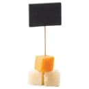 Tablecraft BAMDCB35 3 1/2" Bamboo Chalkboard Pick thumbnail 2
