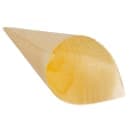 Tablecraft BAMDCN7 4 3/4 oz Disposable Serving Cone - Pinewood thumbnail 3