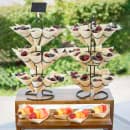 Tablecraft BAMDCN7 4 3/4 oz Disposable Serving Cone - Pinewood thumbnail 5