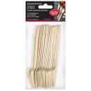 Tablecraft BAMDKN65 6 1/2" Disposable Knife, Pinewood thumbnail 2