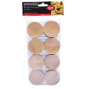 Tablecraft BAMDRBAM2 2 1/2" Round Disposable Plate - Bamboo thumbnail 2