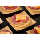 Tablecraft BAMDSBAM2 2 1/2" Square Disposable Dish - Bamboo thumbnail 3