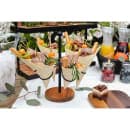 Tablecraft BAMH45 4 1/2" Bamboo Heart Looped Pick thumbnail 4