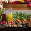 Tablecraft BAMH6 6" Bamboo Heart Looped Pick thumbnail 2