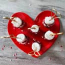 Tablecraft BAMH6 6" Bamboo Heart Looped Pick thumbnail 6