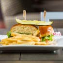 Tablecraft BAMP35VG 3 1/2" Bamboo Vegan Paddle Pick thumbnail 2