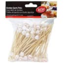 Tablecraft BAMSP145 4 1/2" Bamboo Baseball Pick thumbnail 2