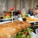 Tablecraft BAMSP245 4 1/2" Bamboo Basketball Pick thumbnail 4