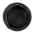 Tablecraft BK155 Round Sugar Caddy - Metal, Black thumbnail 4