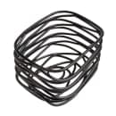 Tablecraft BK156 Rectangular Sugar Caddy - Metal, Black thumbnail 2