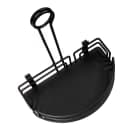 Tablecraft BK59512 Half-Moon Condiment Caddy - Metal, Black thumbnail 5