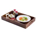 Tablecraft CRATESB11 Rectangular Serving/Display Crate - 20 7/8"L x 12 3/4"W, Acacia Wood thumbnail 5