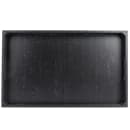 Tablecraft CRATESB11BK Rectangular Serving/Display Crate - 20 7/8"L x 12 3/4"W, Wood, Black thumbnail 2