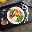 Tablecraft CRATESB11BK Rectangular Serving/Display Crate - 20 7/8"L x 12 3/4"W, Wood, Black thumbnail 5