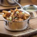 Tablecraft CW2052 16 oz Round Casserole Dish - Aluminum/Stainless Steel, Silver thumbnail 2